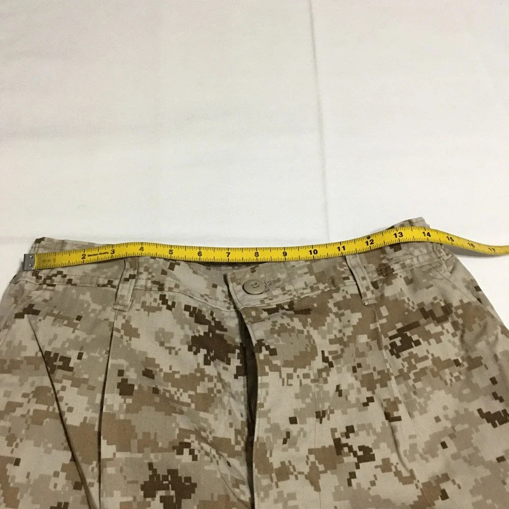 USMC Trousers Desert MARPAT Camo MCCUU Medium Short Uniform Tan